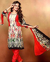 Designer Mix Cotton Salwar Suit