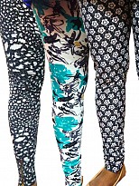 Modern Stretchable Legging with Ankle Zipper - Set of 3