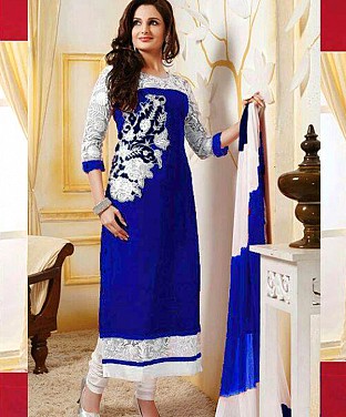 Bollywood Designer Straight Suit @ Rs750.00