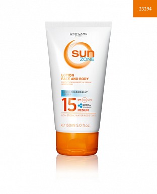 Sun Zone Lotion Face and Body SPF 15 Medium 150ml @ Rs720.00