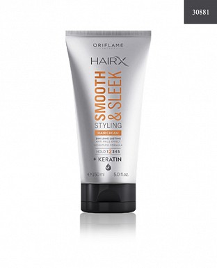 HairX Smooth & Sleek Styling Hair Cream 150ml @ Rs370.00