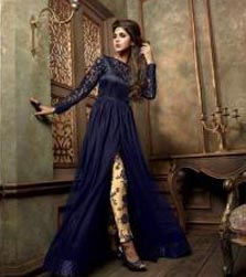 Lady Fashion Villa blue designer salwar suit @ Rs1199.00