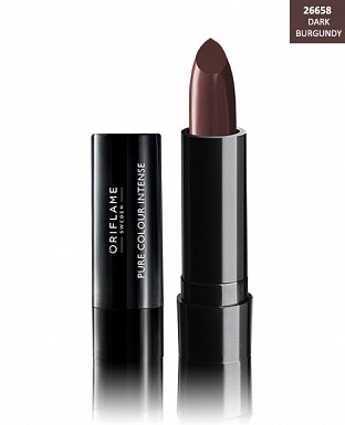Oriflame Pure Colour Intense Lipstick - Dark Burgundy 2.5g @ Rs206.00