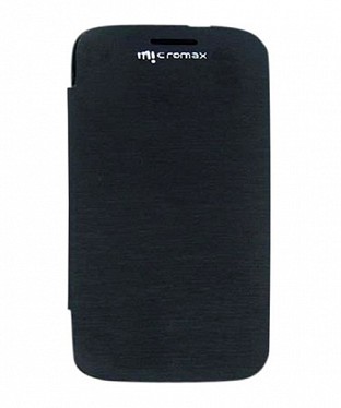 Flip Cover for Micromax Bolt A59 (Black) @ Rs102.00
