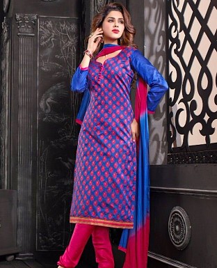 Charming Look Banarasi jacquard Designer Suit @ Rs572.00