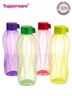 Tupperware Aquasafe Water Bottle, 1 Litre, Set of 4 Bottles @ Rs649.00