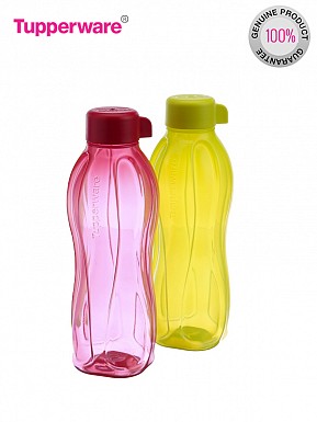 Tupperware Aquasafe  Water Bottle Set, 500ml, Set of 2 Bottles @ Rs387.00