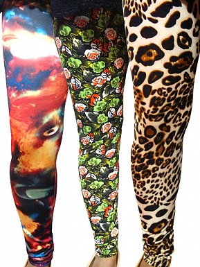 Modern Stretchable Legging with Ankle Zipper - Set of 3 @ Rs926.00