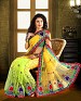 Heavy Embroidered Brasso Lehenga Saree with Net Pallu @ 63% OFF Rs 2009.00 Only FREE Shipping + Extra Discount - Online Shopping, Buy Online Shopping Online, Georgette Sarees, Chiffon Sarees, Buy Chiffon Sarees,  online Sabse Sasta in India - Sarees for Women - 1596/20150526