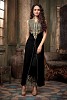 Black Semi Stitched Georgette Salwar Suit- salwar suits for women, Buy salwar suits for women Online, dress materials for women, anarkali suits, Buy anarkali suits,  online Sabse Sasta in India -  for  - 10250/20160616