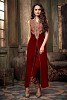 Maroon Semi Stitched Georgette Salwar Suit- salwar suits for women, Buy salwar suits for women Online, dress materials for women, anarkali suits, Buy anarkali suits,  online Sabse Sasta in India -  for  - 10252/20160616