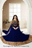 Blue Semi Stitched Georgette Anarkali Salwar Kameez- salwar suits for women, Buy salwar suits for women Online, dress materials for women, anarkali suits, Buy anarkali suits,  online Sabse Sasta in India -  for  - 10270/20160616