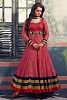 Stunning Pink Soft Net Semi-Stitched Salwar Suit- salwar suits for women, Buy salwar suits for women Online, dress materials for women, anarkali suits, Buy anarkali suits,  online Sabse Sasta in India -  for  - 10333/20160616