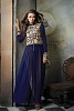 Beautiful Blue Georgette semi-Stitched Salwar Suit- salwar suits for women, Buy salwar suits for women Online, dress materials for women, anarkali suits, Buy anarkali suits,  online Sabse Sasta in India - Semi Stitched Anarkali Style Suits for Women - 10327/20160616