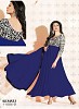 Amazing Designer Blue Georgette Anarkali Suits @ 31% OFF Rs 803.00 Only FREE Shipping + Extra Discount - Georgette Suits, Buy Georgette Suits Online, Anarkali Salwar Suit, Semi Stiched Suit, Buy Semi Stiched Suit,  online Sabse Sasta in India - Semi Stitched Anarkali Style Suits for Women - 8523/20160407