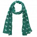 Viscose Printed Rama Green Scarf @ 56% OFF Rs 217.00 Only FREE Shipping + Extra Discount -  online Sabse Sasta in India - Scarf for Women - 10544/20160629