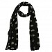 Viscose Printed Black Scarf @ 56% OFF Rs 217.00 Only FREE Shipping + Extra Discount -  online Sabse Sasta in India - Scarf for Women - 10546/20160629