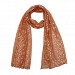 Raschel Printed Light Orange Scarf @ 56% OFF Rs 217.00 Only FREE Shipping + Extra Discount -  online Sabse Sasta in India - Scarf for Women - 10569/20160629