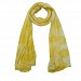 Viscose Printed Yellow Scarf @ 56% OFF Rs 217.00 Only FREE Shipping + Extra Discount -  online Sabse Sasta in India -  for  - 10572/20160629