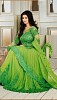 Stunning Green Net Semi-Stitched Salwar Suit- salwar suits for women, Buy salwar suits for women Online, dress materials for women, anarkali suits, Buy anarkali suits,  online Sabse Sasta in India -  for  - 10351/20160616