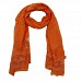Viscose Embroidered Orange Scarf @ 56% OFF Rs 217.00 Only FREE Shipping + Extra Discount -  online Sabse Sasta in India - Scarf for Women - 10588/20160629