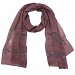Viscose Embroidered Violet Scarf @ 56% OFF Rs 217.00 Only FREE Shipping + Extra Discount -  online Sabse Sasta in India - Scarf for Women - 10597/20160629