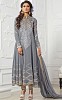 Beautiful Grey Geaorgette Semi-Stitched Salwar Suit- salwar suits for women, Buy salwar suits for women Online, dress materials for women, anarkali suits, Buy anarkali suits,  online Sabse Sasta in India -  for  - 10370/20160617