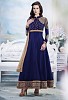 Beautiful Blue Georgette Semi-Stitched Salwar Suit- salwar suits for women, Buy salwar suits for women Online, dress materials for women, anarkali suits, Buy anarkali suits,  online Sabse Sasta in India -  for  - 10375/20160617