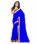 Beautiful Blue Diamond Chiffon Saree @ 51% OFF Rs 606.00 Only FREE Shipping + Extra Discount - Partywear Saree, Buy Partywear Saree Online, Chiffon saree, Semi Stiched Suit, Buy Semi Stiched Suit,  online Sabse Sasta in India - Sarees for Women - 8045/20160328