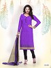 New Light Purple Cotton Printed Un-stitched Salwar Suits @ 31% OFF Rs 1235.00 Only FREE Shipping + Extra Discount - Cotton Suit, Buy Cotton Suit Online, Printed Suit, Un-stiched Suit, Buy Un-stiched Suit,  online Sabse Sasta in India - Salwar Suit for Women - 8500/20160405