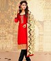 Elegant Salwar Suits @ 48% OFF Rs 979.00 Only FREE Shipping + Extra Discount - Cotton Casual Sirts, Buy Cotton Casual Sirts Online, Unstitched Dress Materials,  online Sabse Sasta in India - Dress Materials for Women - 1293/20150408