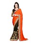 Beautiful Orange Embroidery Georgette Saree @ 45% OFF Rs 1026.00 Only FREE Shipping + Extra Discount - Partywear Saree, Buy Partywear Saree Online, Georgette Saree, Deginer Saree, Buy Deginer Saree,  online Sabse Sasta in India - Sarees for Women - 8059/20160328