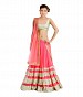 Omtex Fab Designer Pink Lehenga With Net Dupatta And Zari Blouse Piece @ 46% OFF Rs 2165.00 Only FREE Shipping + Extra Discount - Net, Buy Net Online, Semi-stitched, Lehnga, Buy Lehnga,  online Sabse Sasta in India - Lehengas for Women - 2468/20150923