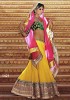 yellow wedding lehenga @ 31% OFF Rs 4265.00 Only FREE Shipping + Extra Discount - Lehenga, Buy Lehenga Online, Velvet, Net, Buy Net,  online Sabse Sasta in India - Lehengas for Women - 4132/20151012