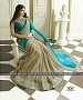 Designer Sky Silk Georgette Saree With Sky Rawsilk Blouse Fabric @ 24% OFF Rs 2040.00 Only FREE Shipping + Extra Discount - saree, Buy saree Online, georgette saree, deasiner  saree, Buy deasiner  saree,  online Sabse Sasta in India - Sarees for Women - 8946/20160429