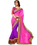 Beautiful Pink Embroidery Georgette Saree @ 46% OFF Rs 1173.00 Only FREE Shipping + Extra Discount - Partywear Saree, Buy Partywear Saree Online, Georgette Saree, Deginer Saree, Buy Deginer Saree,  online Sabse Sasta in India - Sarees for Women - 8074/20160328
