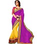 Beautiful Purple Embroidery Georgette Saree @ 46% OFF Rs 1173.00 Only FREE Shipping + Extra Discount - Partywear Saree, Buy Partywear Saree Online, Georgette Saree, Deginer Saree, Buy Deginer Saree,  online Sabse Sasta in India - Sarees for Women - 8075/20160328