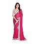 Beautiful Pink Lace Work Georgette Saree @ 52% OFF Rs 569.00 Only FREE Shipping + Extra Discount - Georgette Suits, Buy Georgette Suits Online, Georgette Saree, Deginer Saree, Buy Deginer Saree,  online Sabse Sasta in India - Sarees for Women - 8071/20160328