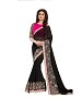 Beautiful Black Embroidery Georgette Saree @ 45% OFF Rs 1020.00 Only FREE Shipping + Extra Discount - Partywear Saree, Buy Partywear Saree Online, Georgette Saree, Deginer Saree, Buy Deginer Saree,  online Sabse Sasta in India - Sarees for Women - 8083/20160328