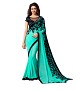 Beautiful Turquoise Embroidery Georgette Saree @ 58% OFF Rs 679.00 Only FREE Shipping + Extra Discount - Partywear Saree, Buy Partywear Saree Online, Georgette Saree, Deginer Saree, Buy Deginer Saree,  online Sabse Sasta in India - Sarees for Women - 8089/20160328
