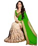 Beautiful Green Embroidery Georgette Saree @ 47% OFF Rs 864.00 Only FREE Shipping + Extra Discount - Partywear Saree, Buy Partywear Saree Online, Georgette Saree, Deginer Saree, Buy Deginer Saree,  online Sabse Sasta in India - Sarees for Women - 8096/20160328