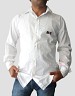 Men White Slim Fit Casual Shirt @ 64% OFF Rs 463.00 Only FREE Shipping + Extra Discount - Buy Casual Shirts, Buy Buy Casual Shirts Online, Men Casual Shirts, Shirt Brands, Buy Shirt Brands,  online Sabse Sasta in India -  for  - 125/20141104
