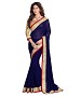 Beautiful Blue Embroidery Georgette Saree @ 48% OFF Rs 741.00 Only FREE Shipping + Extra Discount - Partywear Saree, Buy Partywear Saree Online, Georgette Saree, Deginer Saree, Buy Deginer Saree,  online Sabse Sasta in India - Sarees for Women - 8108/20160328