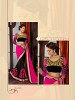 PINK BLACK @ 31% OFF Rs 2658.00 Only FREE Shipping + Extra Discount - Georgette, Buy Georgette Online, Saree, Party Wear Saree, Buy Party Wear Saree,  online Sabse Sasta in India - Sarees for Women - 4086/20151012