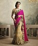 Beautiful Pink and Gold Embroidery Net  Saree @ 48% OFF Rs 1484.00 Only FREE Shipping + Extra Discount - Partywear Saree, Buy Partywear Saree Online, Net saree, Deginer Saree, Buy Deginer Saree,  online Sabse Sasta in India -  for  - 8110/20160328