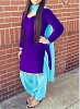 Designer blue velvet patiyala suit- dress material, Buy dress material Online, salwar suit, anarkali, Buy anarkali,  online Sabse Sasta in India - Salwar Suit for Women - 6117/20160128