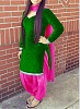 Designer green velvet patiyala suit- dress material, Buy dress material Online, salwar suit, anarkali, Buy anarkali,  online Sabse Sasta in India - Salwar Suit for Women - 6119/20160128
