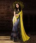 Beautiful Yellow and Grey Embroidery Net and Georgette Saree @ 43% OFF Rs 1173.00 Only FREE Shipping + Extra Discount - Partywear Saree, Buy Partywear Saree Online, Net & Georgette Saree, Deginer Saree, Buy Deginer Saree,  online Sabse Sasta in India - Sarees for Women - 8123/20160328