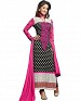 Black And Pinkcolor party were anarkali suit @ 67% OFF Rs 915.00 Only FREE Shipping + Extra Discount - Georgette, Buy Georgette Online, dress material, Salwar Suit, Buy Salwar Suit,  online Sabse Sasta in India -  for  - 2525/20150924