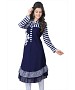 Blue Georgette Embroidered Kurti @ 41% OFF Rs 803.00 Only FREE Shipping + Extra Discount - kurti, Buy kurti Online, designer kurti, kurta & kurtis, Buy kurta & kurtis,  online Sabse Sasta in India -  for  - 11022/20160826